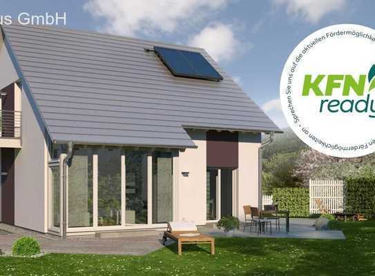 KFN-Förderung sichern mit dem energieeffizienten modernen Einfamilienwohnhaus