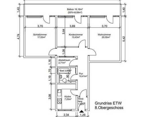 Provisionsfrei! 3-Zimmer Eigentumswohnung + TG-Stellplatz von privat