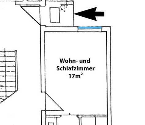 Zentral gelegenes 1 Zimmer Apartment mit Swimmingpool Pool