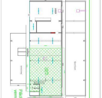 Hallenfläche Lagerfläche 134 m² in der Brunck Str. Speyer zu vermieten zur Untermiete