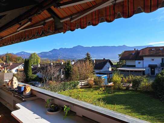 Rarität in Bestlage von Murnau / noble 2 Zimmerwohnung mit herrlicher Aussicht