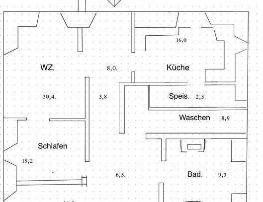 Vollständig renovierte 3,5-Raum-Wohnung mit Balkon in Landshut