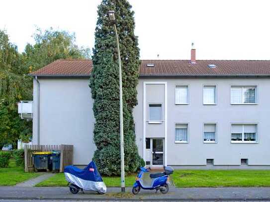 Schön mit Blick ins Grüne