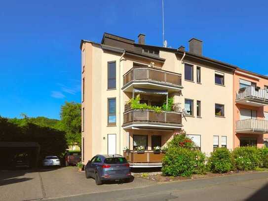 Großzügige 3 Zimmer Wohnung mit großem Balkon und Stellplatz in beliebter Lage von Oberlahnstein