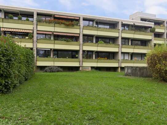 Gemütliche 2-Zimmer-Wohnung mit Blick ins Grüne