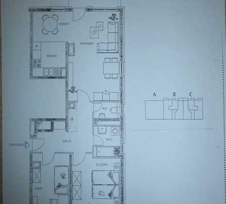 Stilvolle 3-Raum-Hochparterre-Wohnung mit gehobener Innenausstattung mit EBK in München Pasing