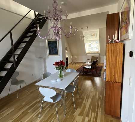 Lichtdurchflutete 3 Zimmer Maisonette-Wohnung in Essen Rüttenscheid