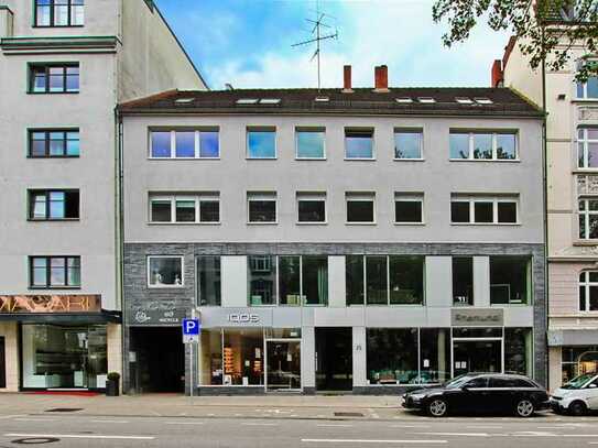 Moderne Laden-Location in Hamburgs bester Stadtteillage am Eppendorfer Baum