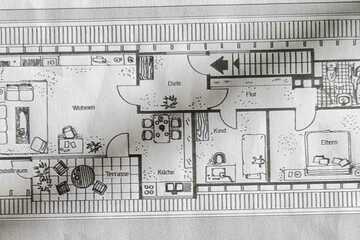 Schöne und gemütliche 3-Zimmer Dachgeschoss-Wohnung