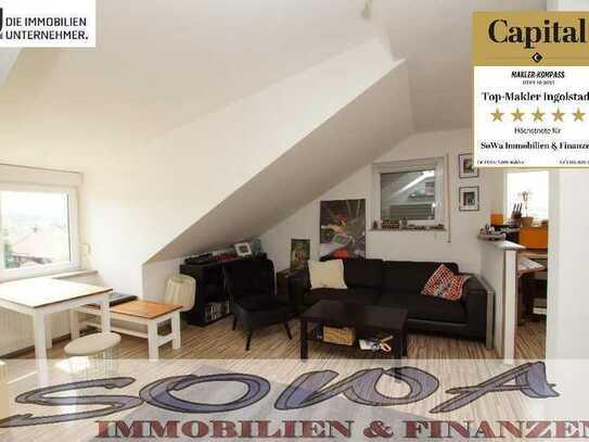 Gemütliche 2 Zimmer Dachgeschoss Wohnung in Holzheim - Stadel - Ein Objekt von Ihrem Immobilienex...