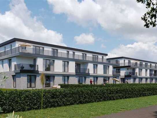 Mit KfW-Förderung zum Eigentum - Barrierefreie 4-Zimmer-Neubauwohnung mit Terrasse und Gartenanteil