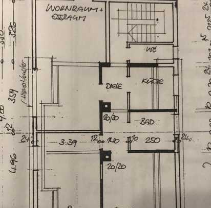 2-3 Zimmer Wohnung in zentraler Lage Benningens