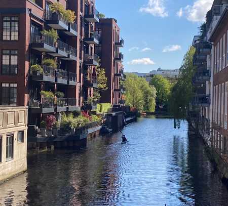 4-Zimmer-Maisonette-Wohnung direkt am Uhlenhorster Kanal