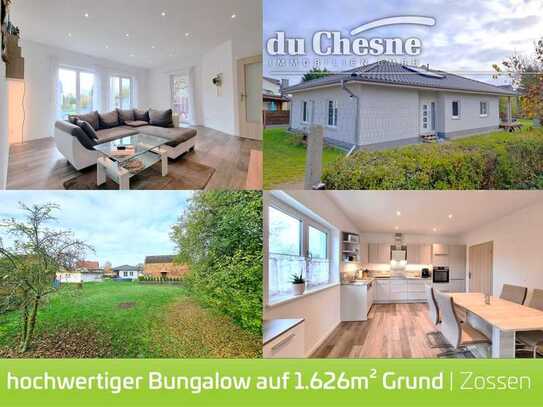 Wunderschöner, gepflegter Bungalow (Bj 2020) auf großem, grünen 1.620m² Grundstück