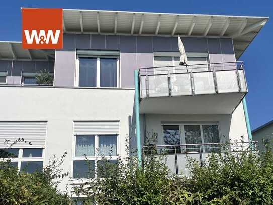 Charmante 2-Zimmer-Dachgeschosswohnung mit Balkon in Westausrichtung