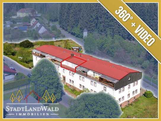 2-Zimmer-Apartment oder Ferienwohnung - ruhige Waldrandlage in Ludwigswinkel am Schöntalweiher!