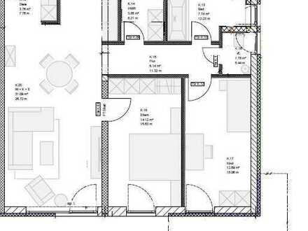 Neubau 3-Zimmer-Wohnung mit Terrasse in Obrigheim