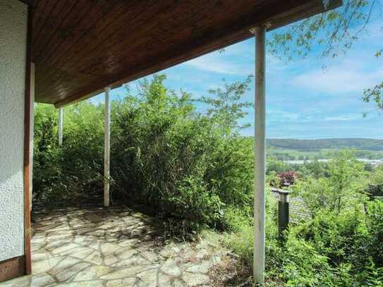 Naturnähe genießen: 2-Zimmer-Ferienhaus mit traumhaftem Ausblick im Feriendorf Aschbach