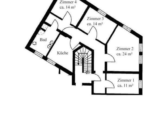 Vier freie Zimmer in 4er-WG nähe Innenstadt