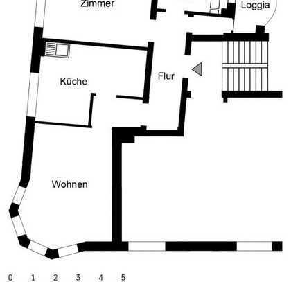 Toll geschnittene 2-Zimmer Wohnung in Frohnhausen