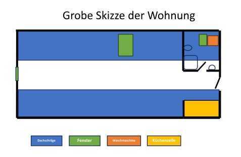 Freundliche und gepflegte 1-Zimmer-DG-Wohnung in Plaidt