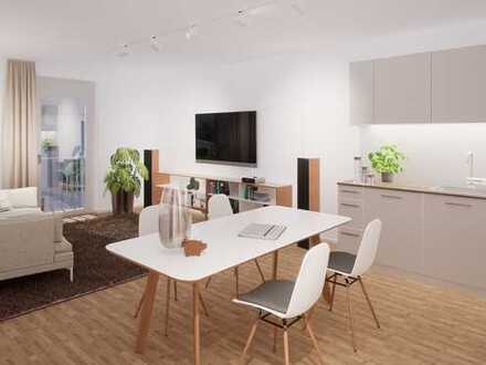 4-Zi.-Whg., 92,47 qm im 3. OG - SÜD STADT MITTE - ZUHAUSE MITTEN IN NEU-ULM