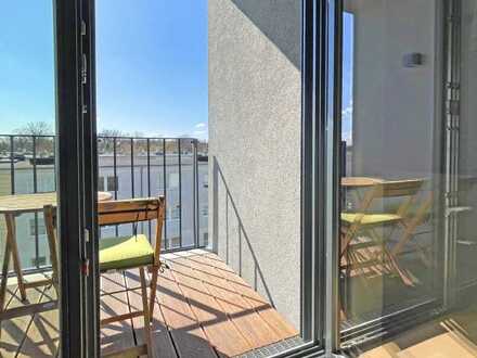 Bezugsfreie 2 Zi-Whg in Niedrigenergiehaus im 4. OG mit Aufzug u. Balkon
