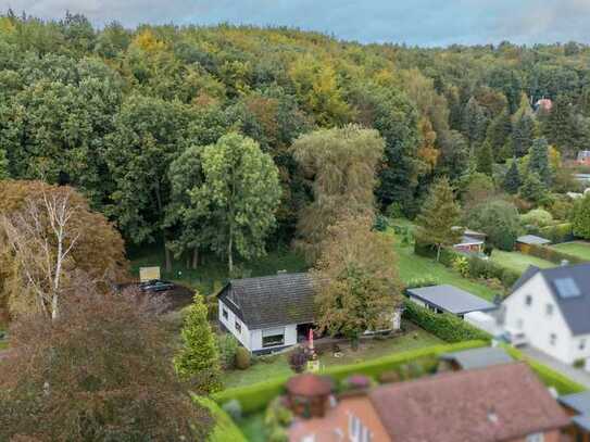 Riesiges Platzangebot, idyllische Waldnähe - Wohnen in Lübeck-Waldhusen