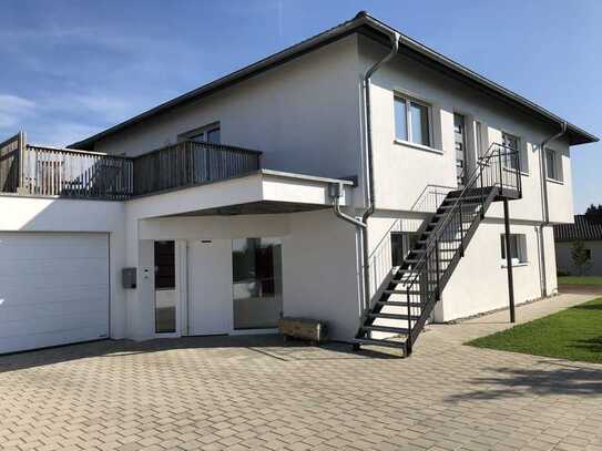 Modernes Wohnhaus in Siedlungsrandlage im Allgäu