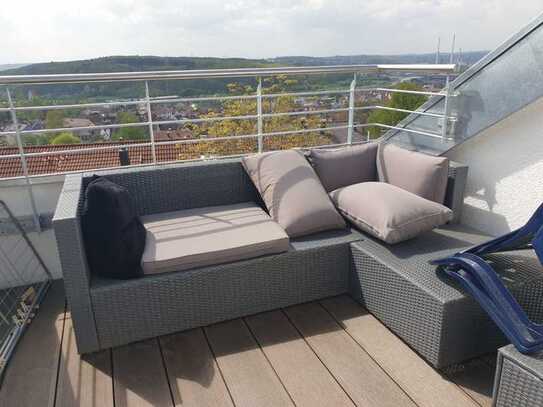 2 Zimmer-DG-Wohnung mit Dachterrasse in ruhiger Lage in Plochingen