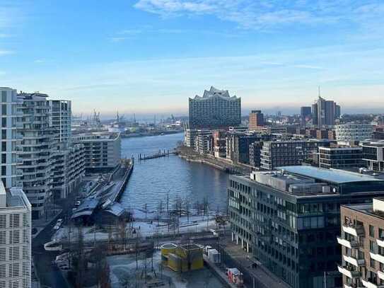 Über den Dächern der HafenCity: Ein Panorama-Elbphiblick zum Verlieben im Luxustower THE LYTE