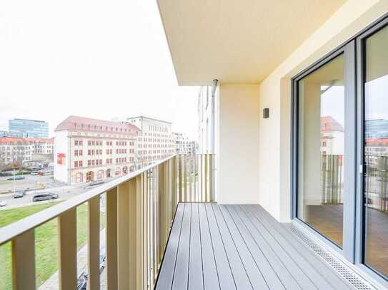 BESTLAGE - Schützengarten - ERSTBEZUG: Großzügige 2-Zi.-Wohnung mit Loggia!