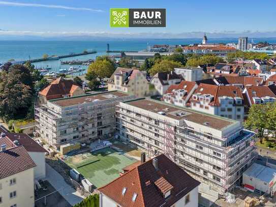 " Penthouse-Feeling in Friedrichshafen. Exklusive Neubauwohnung mit eindrucksvollem See- und Alpenbl