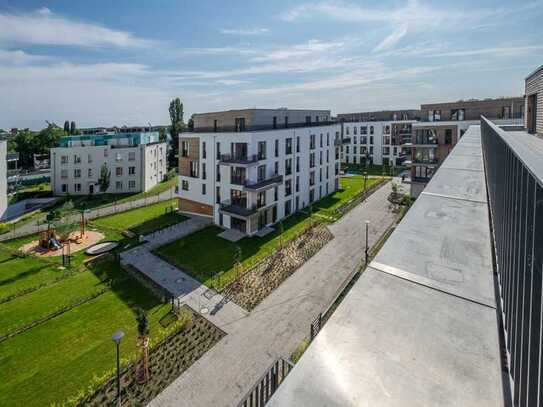 Smartes Penthouse mit riesiger Dachterrasse, Einbauküche und herrlichem Weitblick