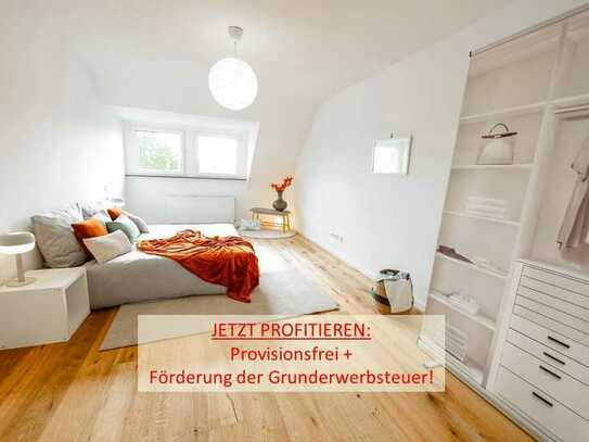 Reduzierte Grunderwerbsteuer & provisionsfrei! Modern renovierte 3-Zimmer Wohnung (WE 13)
