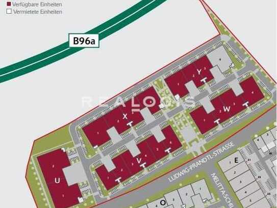 Berlin Schönefeld, ca. 1.834 m² Halle zzgl. Büro und Mezzanine