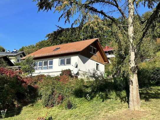 Gepflegtes Einfamilienhaus mit Einliegerwohnung in Hanglage von Ettenheim-Wallburg