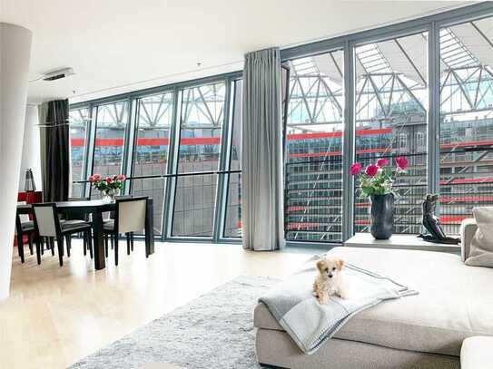 Luxus Penthouse Wohnung im Sony Center Potsdamer Platz Berlin Tiergarten