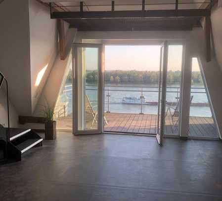 Exklusive Maisonette-Penthouse-Wohnung an der Rheinpromenade - Erstbezug