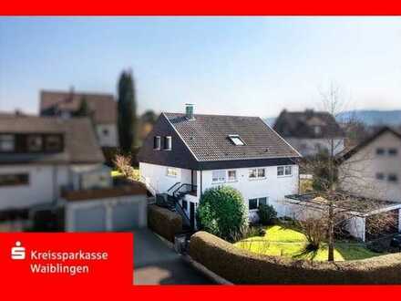 Urbach: Freistehendes Haus mit Garten und gut vermieteter Einliegerwohung in gesuchter Wohnlage!