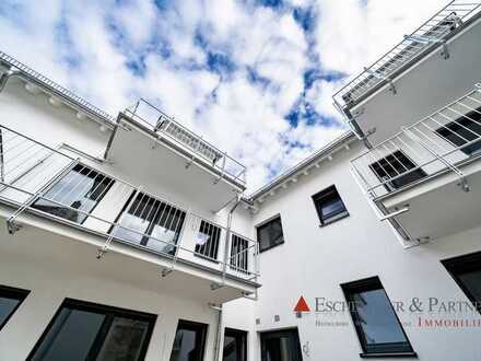 Modern und neu! Erdgeschosswohnung im Ortskern von Hechtsheim