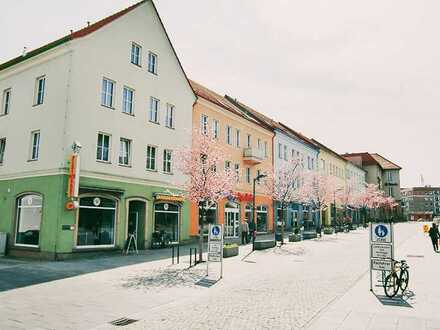 Im Herzen der Stadt.