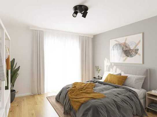 2-Zimmer-Wohnung mit Balkon