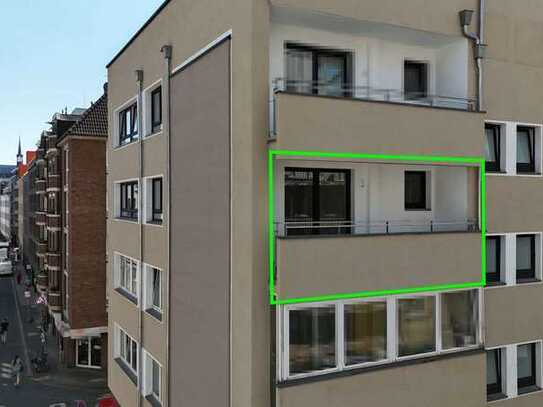 NACHHALTIG MODERNISIERT AM AGNESVIERTEL: CHARMANT WOHNEN MIT AUFZUG UND BALKON +PROVISIONSFREI+