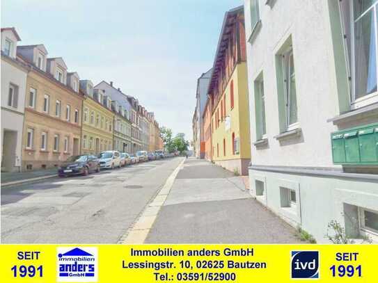 Moderne 2-Raum-Wohnung mit Tageslichtbad und gem. Wiesengrundstück in Bautzen