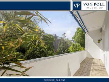 Charmante Altbauwohnung mit hohen Decken, Balkon und Grünblick