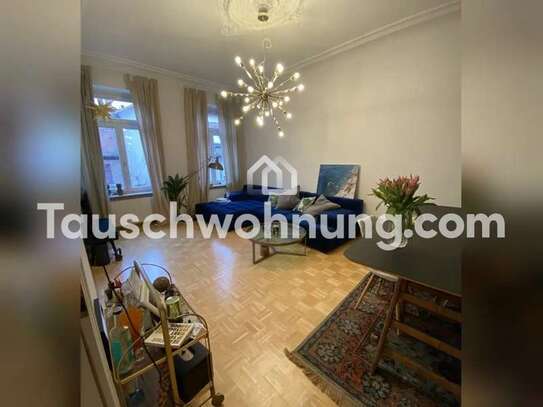 Tauschwohnung: Tolle Altbauwohnung gegen kleinere Wohnung in Frankfurt