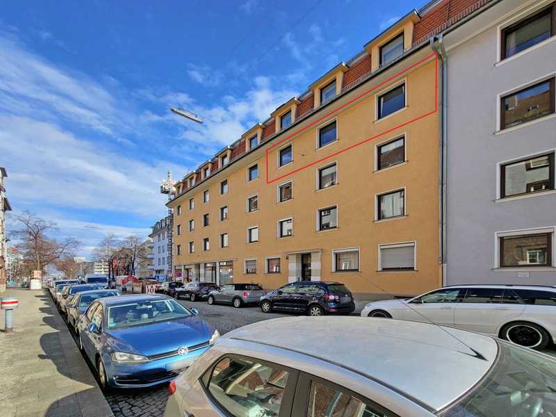 Gepflegte, vermietete 3-Zimmer-Wohnung in München-Laim