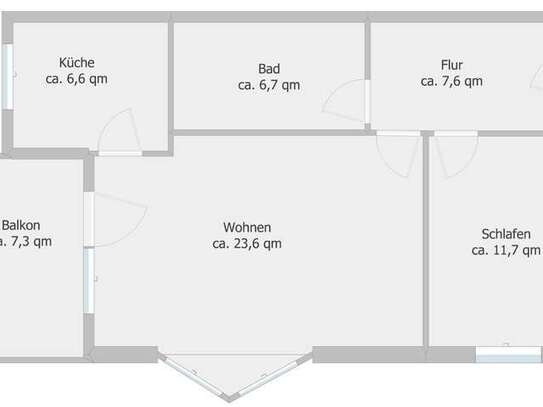 2 Zimmer Wohnung in Kempten