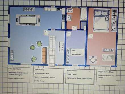 Schöne 3-Zimmer-Wohnung mit Einbauküche auf ehem. Winzerhof in Landau in der Pfalz